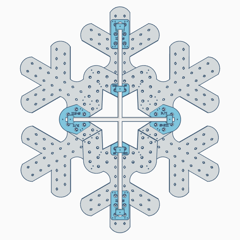 Mouse Head Snowflake Straw Topper – Magical Day Creations