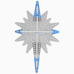 Starburst Mount STL