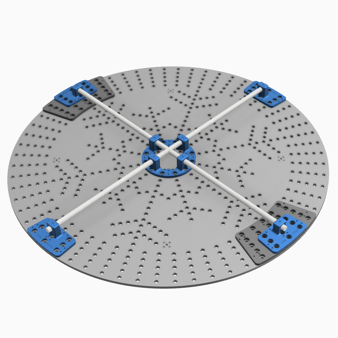 Jolly Jingles Snowflake Wreath Mount STL - Image 2